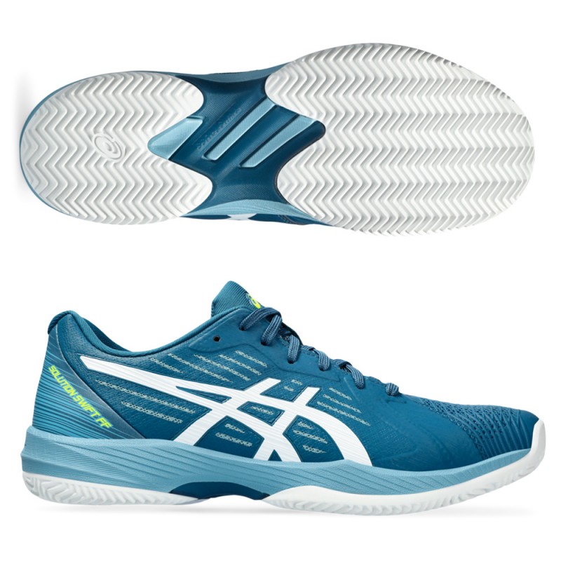 Asics Solution Swift FF Clay Restful Teal white Asics Solution Swift FF Clay Restful Teal white
