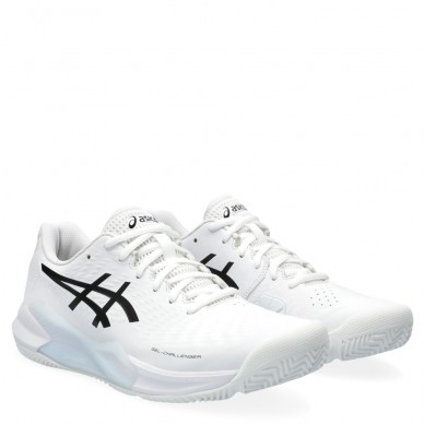Asics Gel Challenger 14 Padel white black