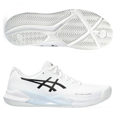 Asics Gel Challenger 14 Padel white black