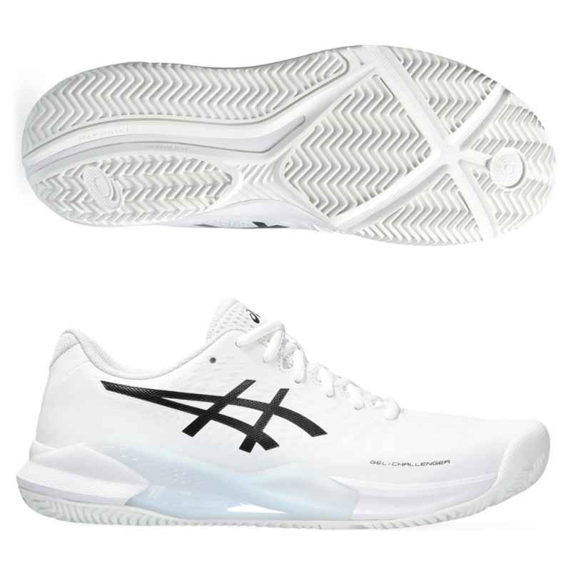 Asics Gel Challenger 14 Padel white black Asics Gel Challenger 14 Padel white black