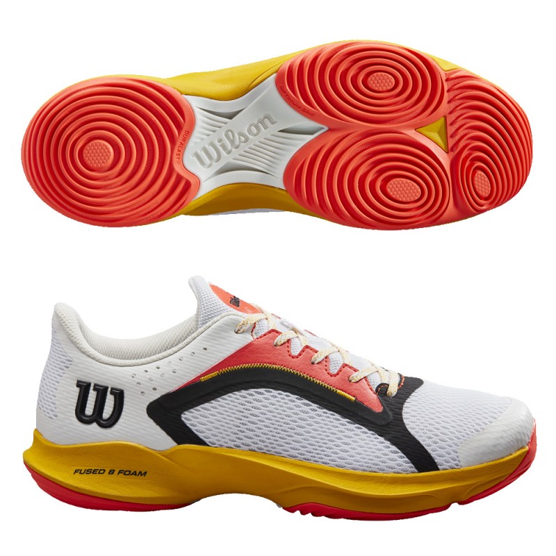 Zapatillas Wilson Hurakn 2.0 white old gold 2023 Zapatillas Wilson Hurakn 2.0 white old gold 2023