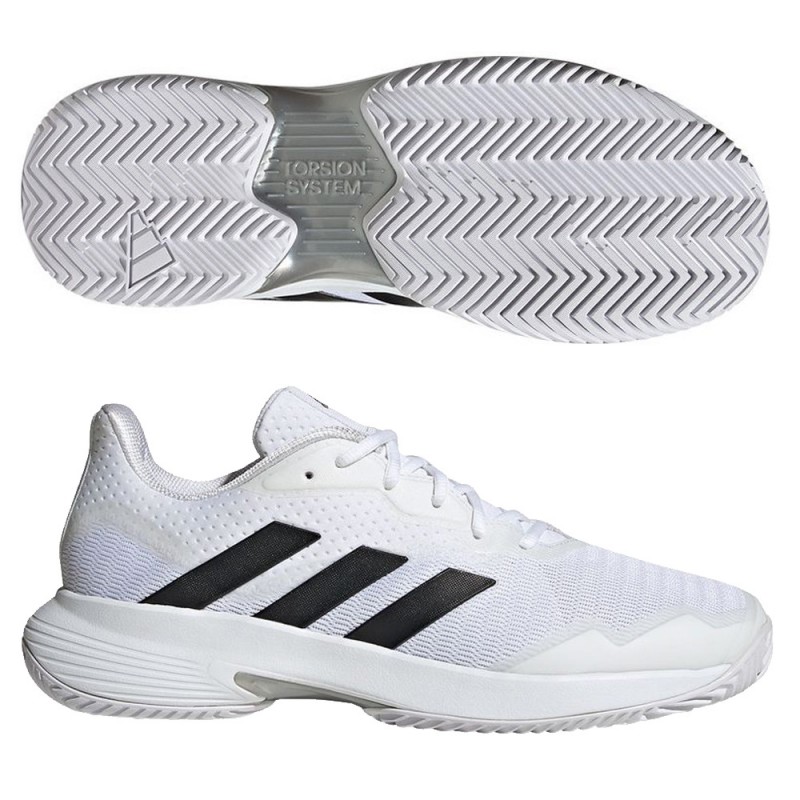 Zapatillas Adidas Courtjam Control M white core black silver 2023 Zapatillas Adidas Courtjam Control M white core black silver 2023