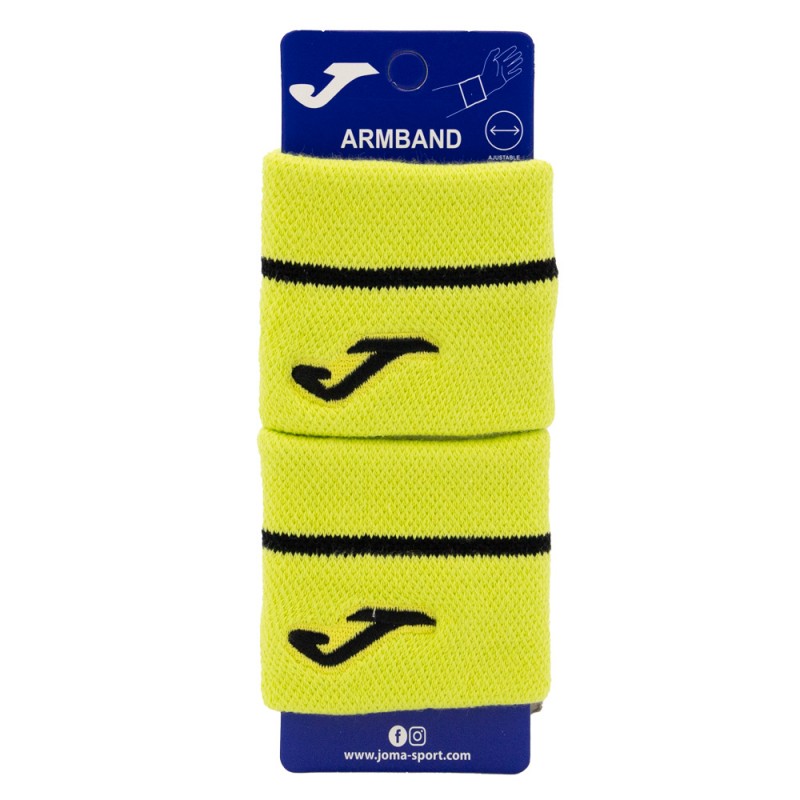Muñequeras Joma cortas amarillo fluor Muñequeras Joma cortas amarillo fluor