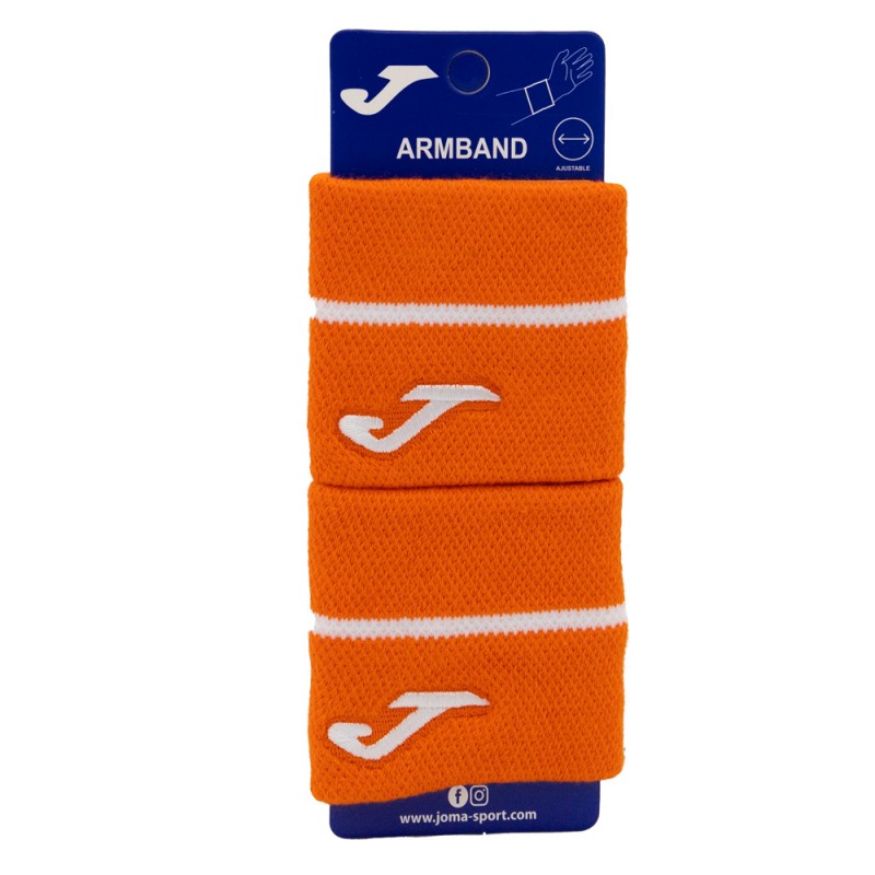 Muñequeras Joma cortas naranja fluor Muñequeras Joma cortas naranja fluor
