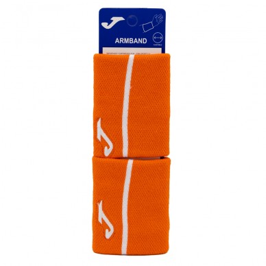 Muñequeras Joma largas naranja fluor