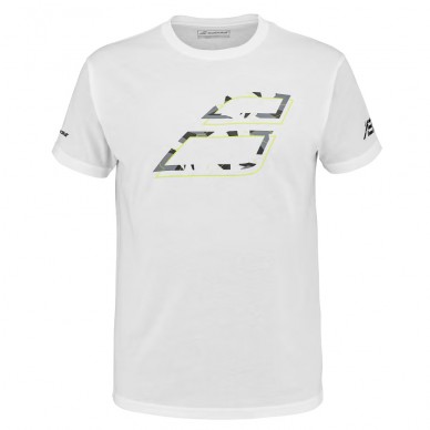 Camiseta Babolat Aero Cotton Tee blanco