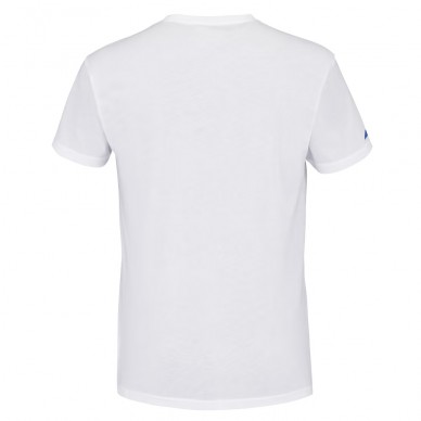Camiseta Babolat Exercise Big Flag Tee Men blanco
