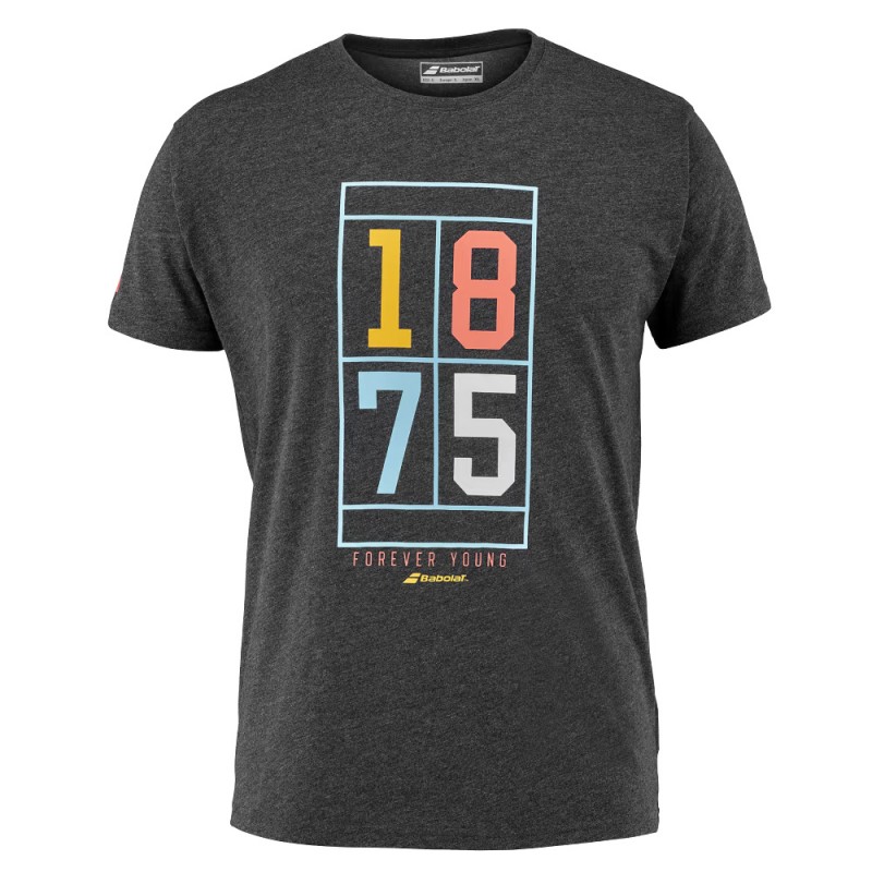 Camiseta Babolat Exercise Vintage Tee Men negro Camiseta Babolat Exercise Vintage Tee Men negro