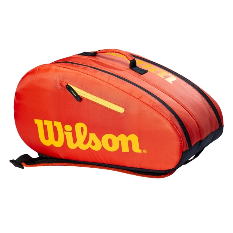 Paletero Wilson Youth naranja amarillo 2023 Paletero Wilson Youth naranja amarillo 2023