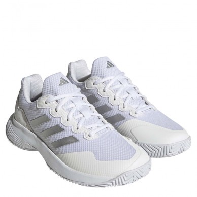 Zapatillas Adidas Gamecourt 2 W white silver 2023