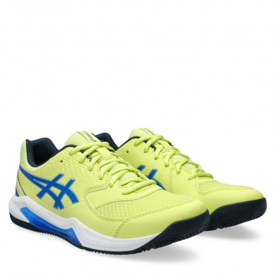 Asics Gel Dedicate 8 Padel glow yellow illusion blue