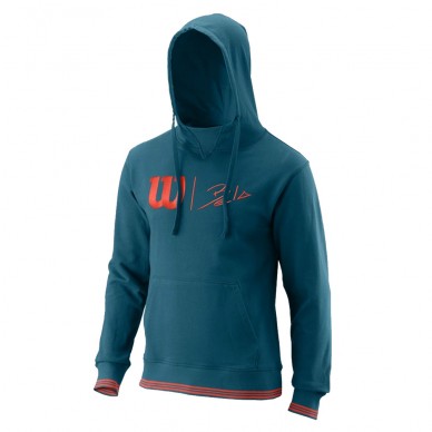 Sudadera Wilson Bela slim fit azul