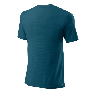 Camiseta Wilson Bela seamless Crew III blue coral