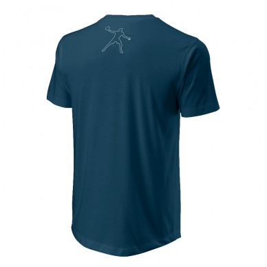 Camiseta Wilson Bela ITW tech tee maritime blue