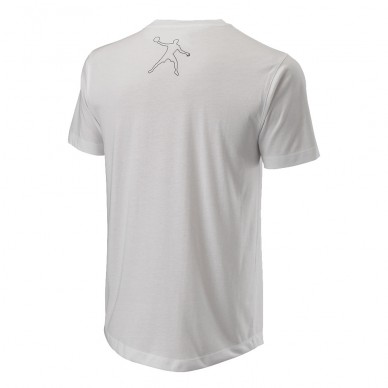 Camiseta Wilson Bela ITW tech tee white