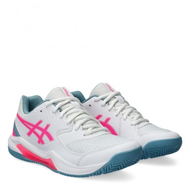 Zapatillas Asics Gel Dedicate 8 Padel white hot pink 2023