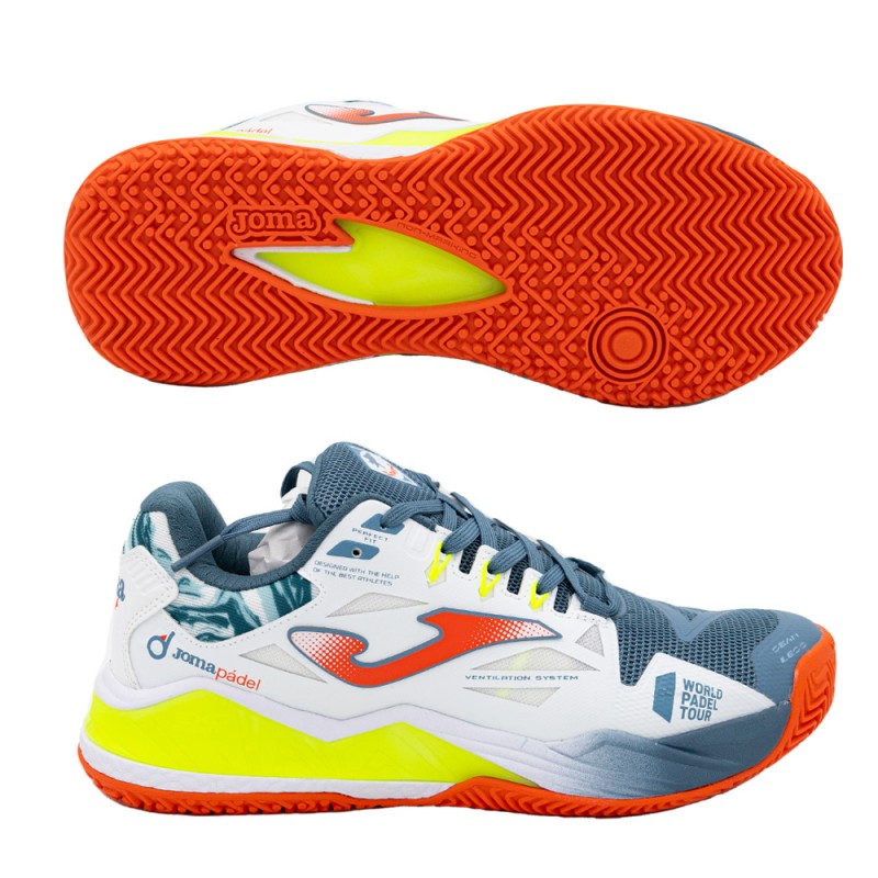 Zapatillas Joma Spin Men 2302 blanco petroleo 2023 Zapatillas Joma Spin Men 2302 blanco petroleo 2023