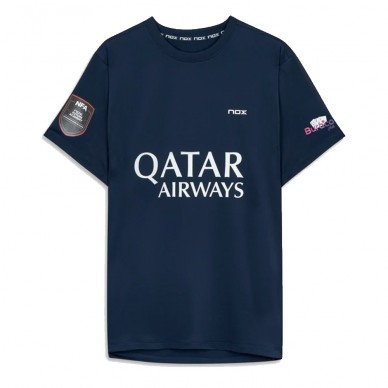 Camiseta Nox Sponsors AT10 azul marino