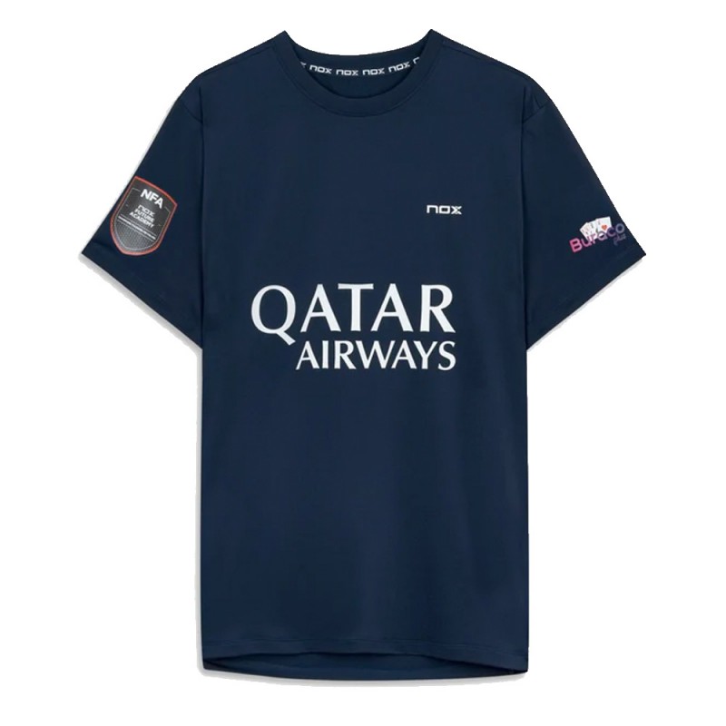 Camiseta Nox Sponsors AT10 azul marino Camiseta Nox Sponsors AT10 azul marino