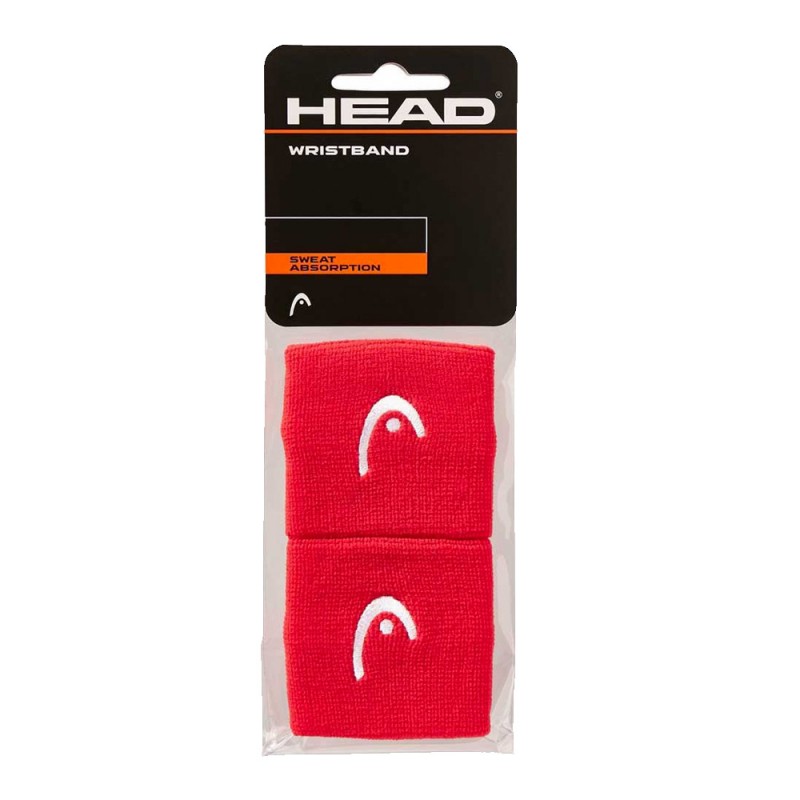 Muñequeras Head 2.5" rojo Muñequeras Head 2.5" rojo