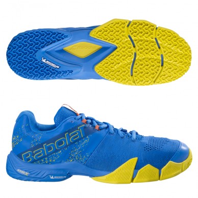 Zapatillas Babolat Movea Men french blue vibrant yellow 2023