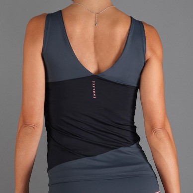 Camiseta Endless Curve Black Titanium