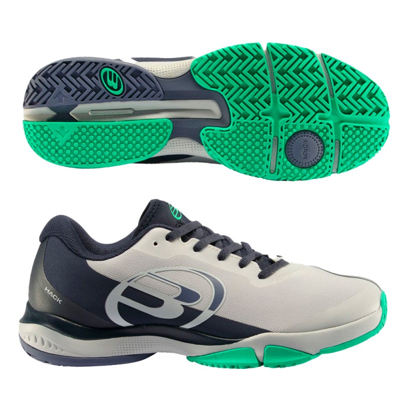 Zapatillas Bullpadel Hack Hybrid Fly 23I gris claro Zapatillas Bullpadel Hack Hybrid Fly 23I gris claro
