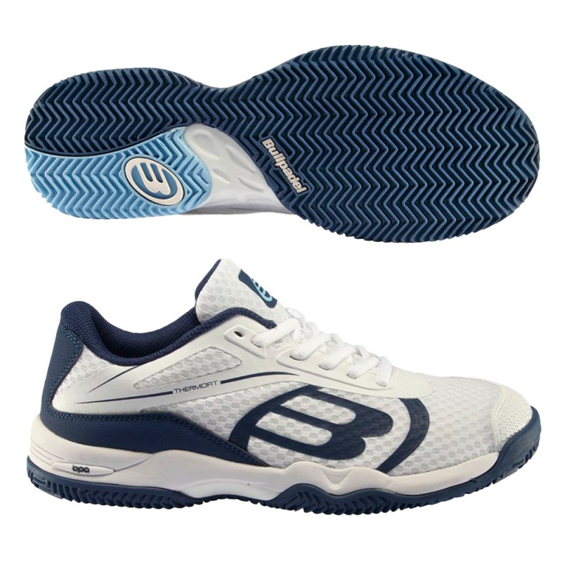 Zapatillas Bullpadel Beker 23I blanco azul marino