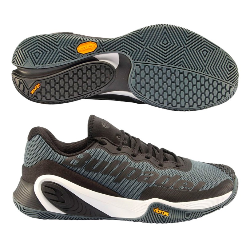 Zapatillas Bullpadel Hack Vibram 23I Negro Blanco 2023