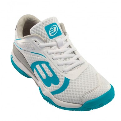 Zapatillas Bullpadel Beker W 23I blanco celeste 2023