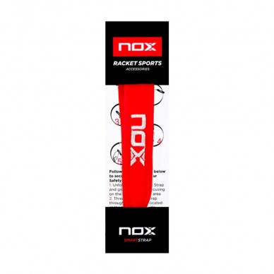 Cordones Nox Smartstrap Luxury 23 rojo