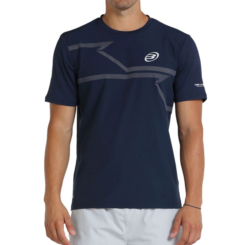 Camiseta Bullpadel Mitin océano profundo Camiseta Bullpadel Mitin océano profundo