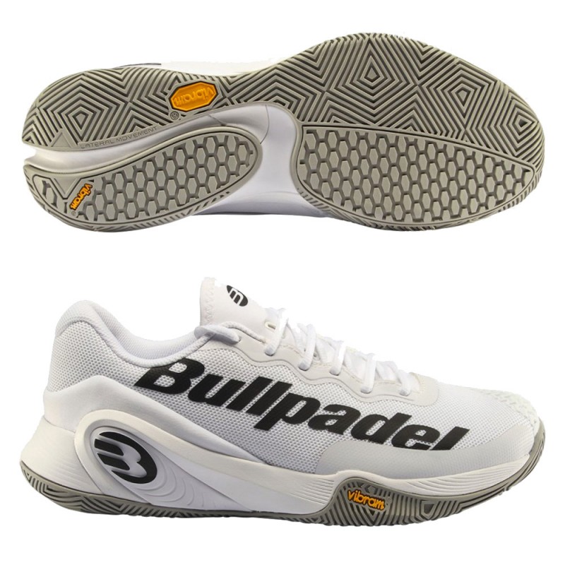 Zapatillas Bullpadel Hack Vibram 23I blancas Zapatillas Bullpadel Hack Vibram 23I blancas
