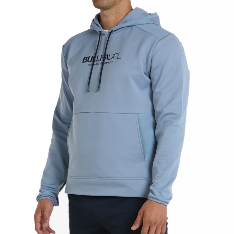 Sudadera Bullpadel Yambo 23I azul acero Sudadera Bullpadel Yambo 23I azul acero