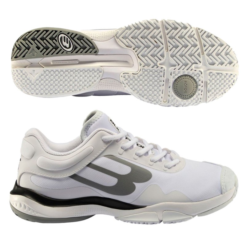 Zapatillas Bullpadel Flow Hybrid Fly 23I blanco negro Zapatillas Bullpadel Flow Hybrid Fly 23I blanco negro