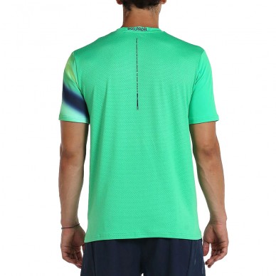 Camiseta Bullpadel Mismo verde vibrante