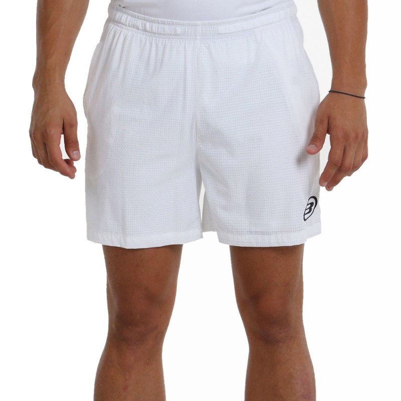 Short Bullpadel Yente 23I blanco azul lavado Short Bullpadel Yente 23I blanco azul lavado
