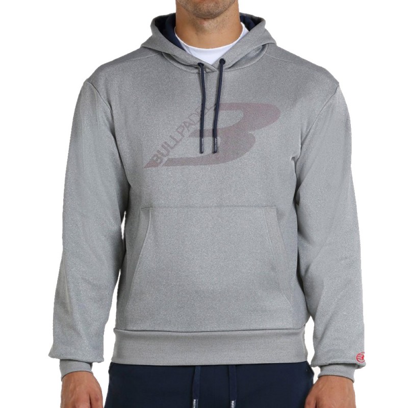 Sudadera Bullpadel Nocla gris medio vigore Sudadera Bullpadel Nocla gris medio vigore