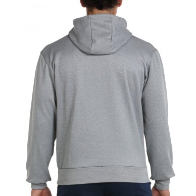 Sudadera Bullpadel Nocla gris medio vigore