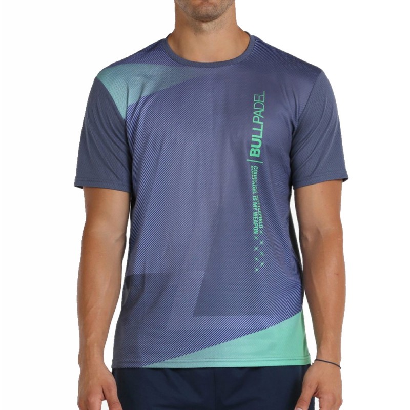 Camiseta Bullpadel Orisa azul sombra Camiseta Bullpadel Orisa azul sombra