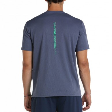 Camiseta Bullpadel Orisa azul sombra
