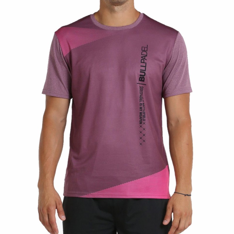 Camiseta Bullpadel Orisa uva tamizado vigore Camiseta Bullpadel Orisa uva tamizado vigore