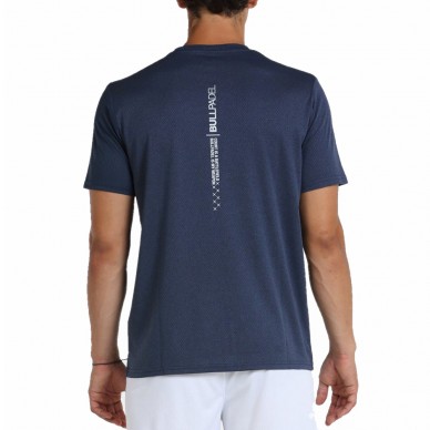 Camiseta Bullpadel Oxear oceano profundo vigore