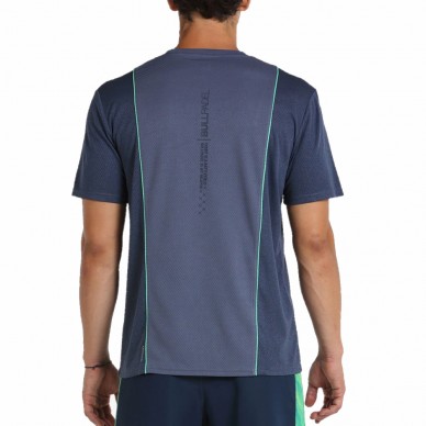 Camiseta Bullpadel Osera azul sombra