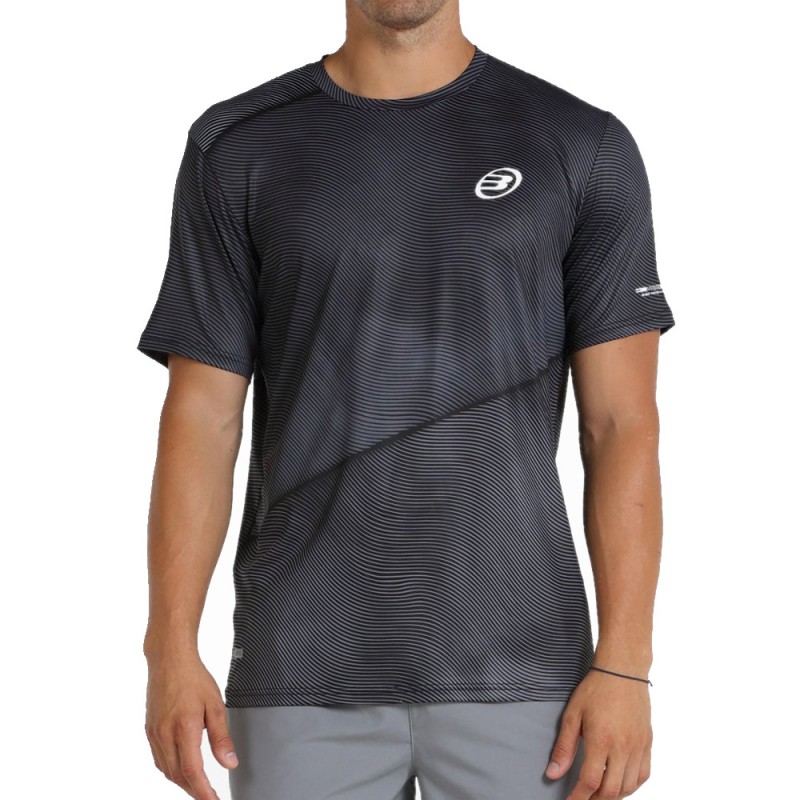 Camiseta Bullpadel Misar negro Camiseta Bullpadel Misar negro