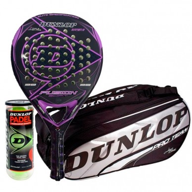 Pack Dunlop Fusion Soft + Paletero Plata