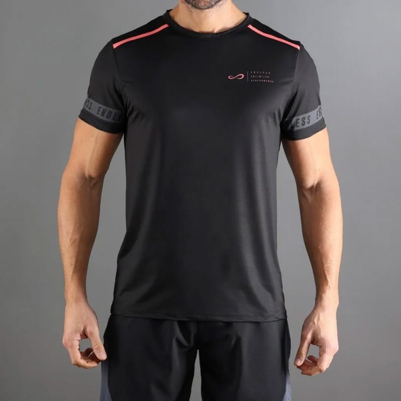 Camiseta Endless Ace Izzy negro coral Camiseta Endless Ace Izzy negro coral