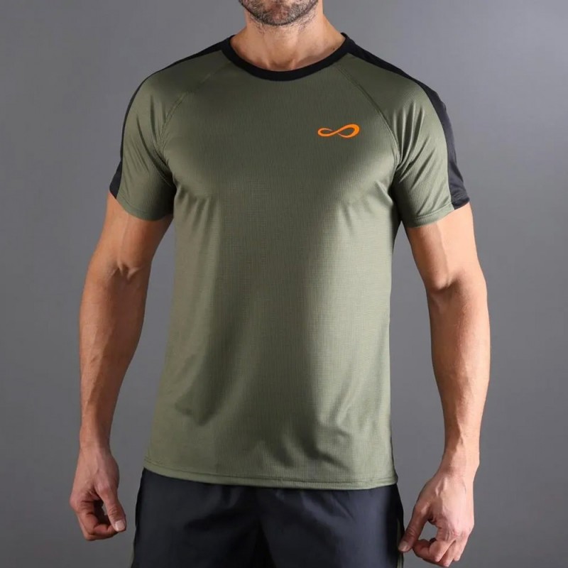 Camiseta Endless Crossback army