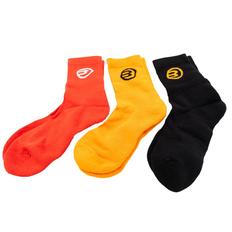 Calcetines Bullpadel BP2311 FW pack 3 colores Calcetines Bullpadel BP2311 FW pack 3 colores