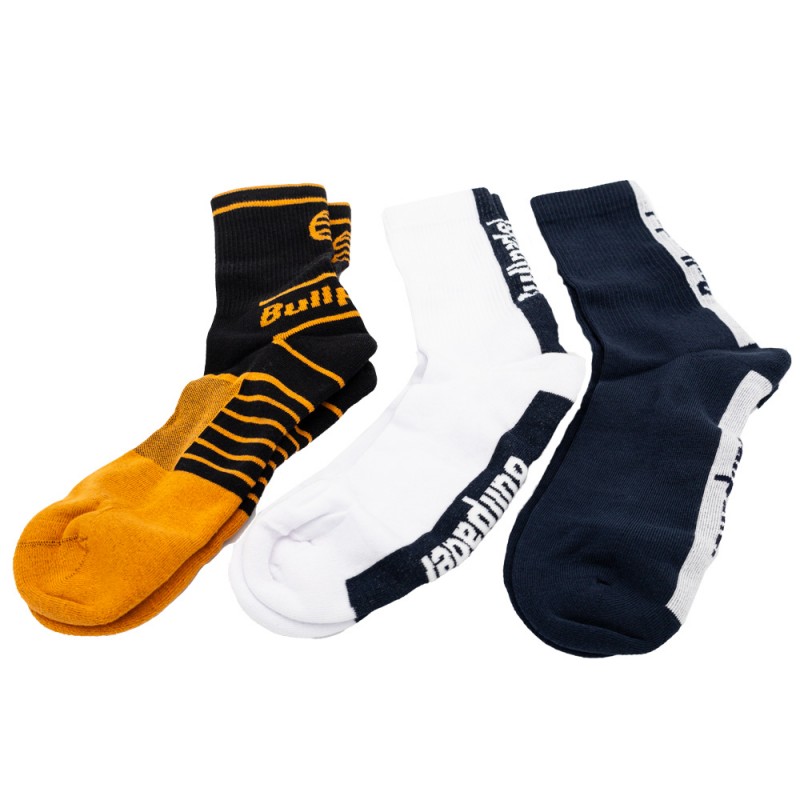 Calcetines Bullpadel BP2306 FW pack 3 colores Calcetines Bullpadel BP2306 FW pack 3 colores